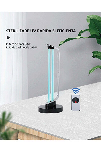 SAFECARE UVC Lamp without Ozone with Sterilization Function, 38W Power, with Remote Control,
