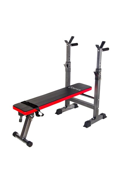 Bundeba Eğimli Ve Düz Göğüs Çalıştırma Bar Ayarlanabilir Ağırlık Sehpası 206