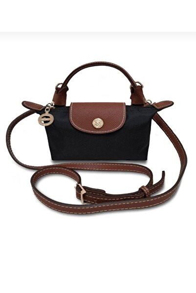 Generic Brand Women's Shoulder Bag Size S Black-Tan Waterproof