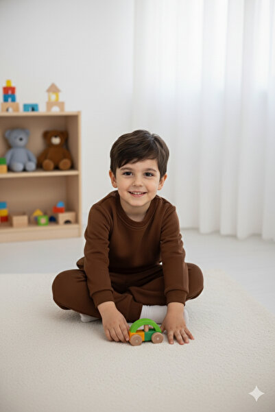 Naive Baby 3 Thread Raster Kids Tracksuit Set