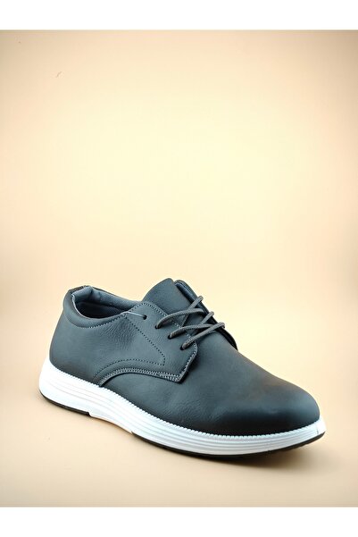 IN SOLE Men's Casual Leather Shoes - Stylish and Comfortable White Rubber Sole