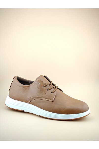 IN SOLE Men's Casual Leather Shoes - Stylish and Comfortable White Rubber Sole