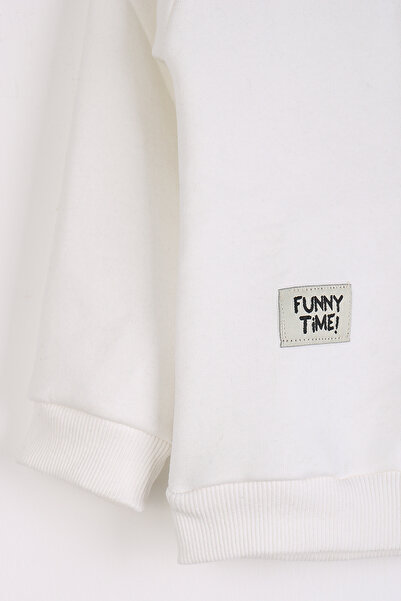 kinderos Παιδικό φούτερ με χοντρό λαιμόκοψη - 26K 1626