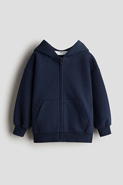 H&M Oversized zip-through hoodie