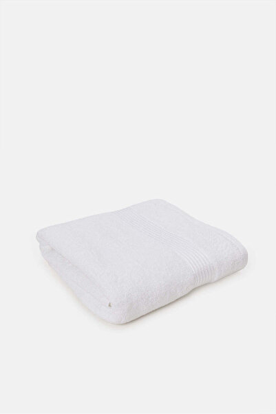 REDTAG White Soft Cotton Beach Towel