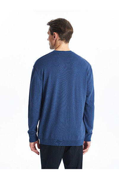 LC Waikiki Pulover pentru bărbați cu mânecă lungă cu guler rotund