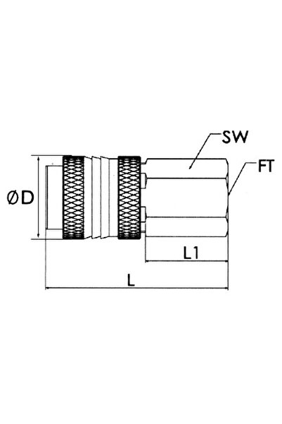 Maxrom Cupla rapida aer, otel, filet interior 1/2" ADLER MA0131.3