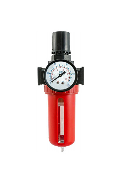 Maxrom Reductor de presiune cu filtru de apa pneumatic 1/4"