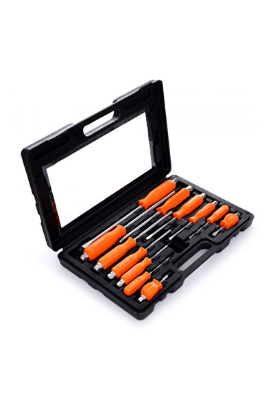 Maxrom Set of 12 impact screwdrivers for mechanics KD10946 Kraftdele