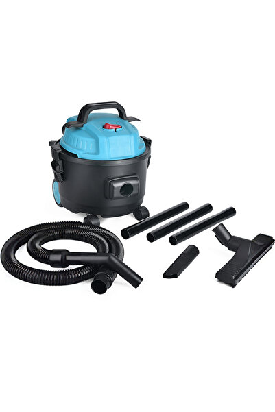 WAKYME مكنسة كهربائية للتنظيف الجاف والرطب سعة 7.5 لتر مع شفط قوي ومكنسة كهربائية صغيرة مدمجة للتنظيف الجاف والرطب