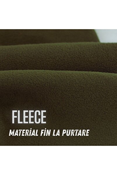 Hipolar Autumn - Winter Hat, Black, Soft Polar Fleece, Size L 54 Semi-elastic