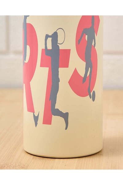 REDTAG Kids Pink Printed Drink Bottle