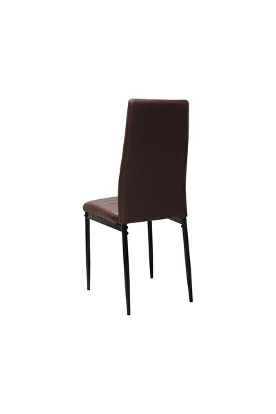 ARTA DOOR Oscar Eco-Leather Chairs, Brown - Modern, HoReCa, Kitchen, Living Room, Office, Bedrooms, Hallways