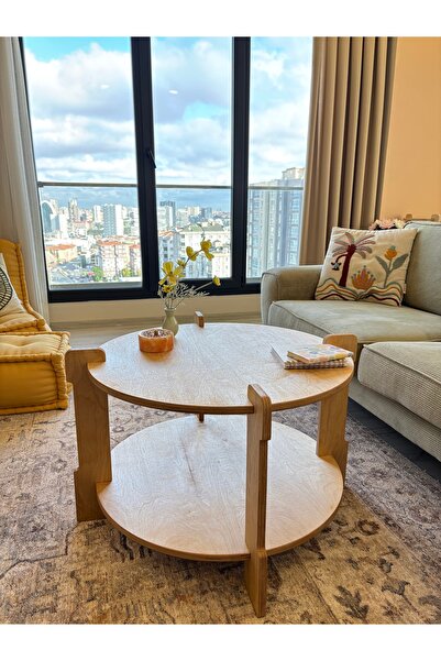 LİGNA HOME Orta Sehpa Geçirmeli Ligna Rond