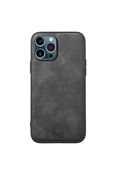 RoveZone Husă magnetică de protecție din piele pentru iPhone 11, gri