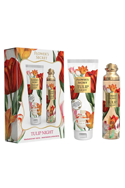 Emper مجموعة هدايا زهرة سيكريت توليب نايت - مجموعة هدايا ٢ في ١ مل
