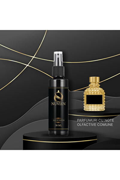 Nuvien Eau de parfum, 50 ml – 049, inspired by Born in Rome The Gold Uomo – Valentino