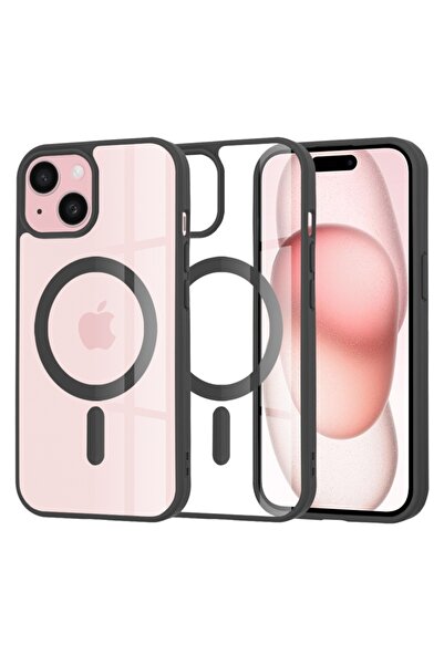 SKYDDAR INNOVATION Θήκη για iPhone 15, σιλικόνη MagSafe Pro, σετ αυτοκόλλητων...