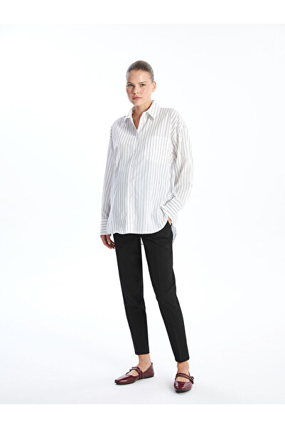 LC Waikiki Slim Fit Maternity Trousers with Abdominal Panel