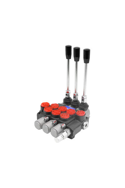 Crox HİDROLİK ÜÇLÜ KUMANDA KOLU 40 LT 1/2