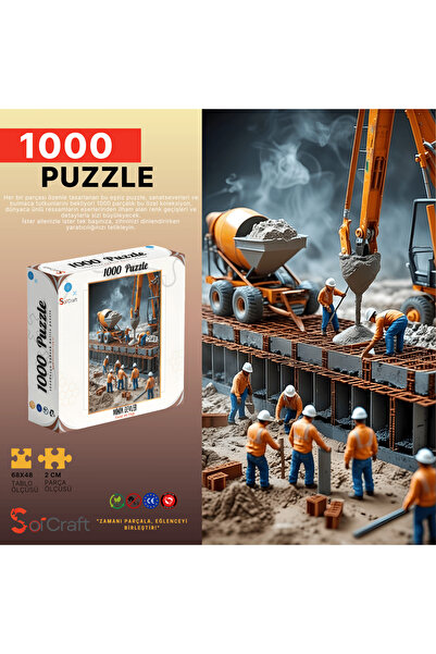 Soi Craft 1000 Piece Puzzle Tiny Giants