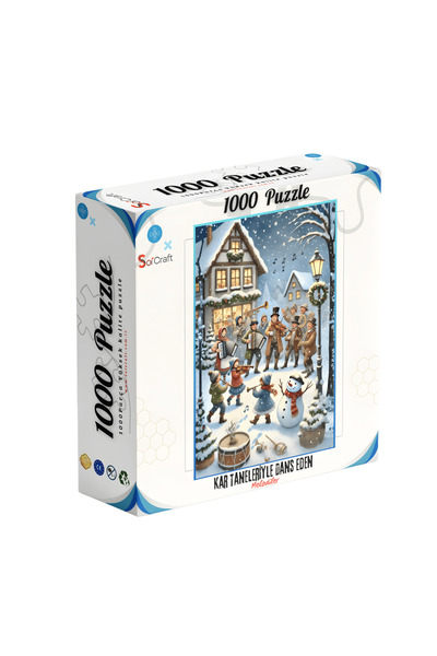 Soi Craft 1000 Piece Puzzle Melodies Dancing with Snowflakes