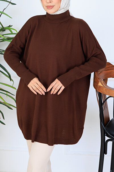 benguen Knitwear Tunic N7083 Brown