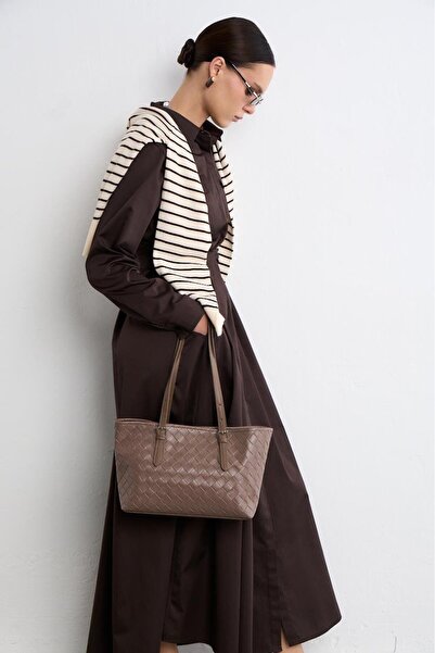 Zeyyen SHOULDER BAG VİZON