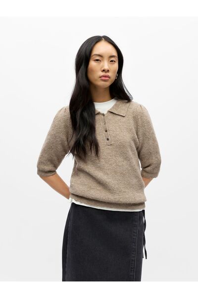 Object Poloshirt Strick