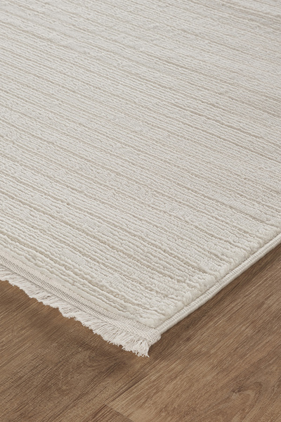 Konfor Halı Marla 2008 Krem Hav Toz Vermez Salon Mutfak Koridor Oturma Odası Yolluk Halı Makine Halısı