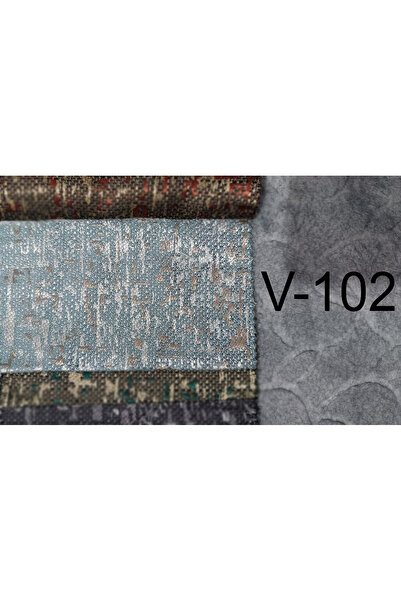 MebelPort Curtain Fon Jakar Perde Perla Desen Çift Kanat sık Pileli(1 X 3)