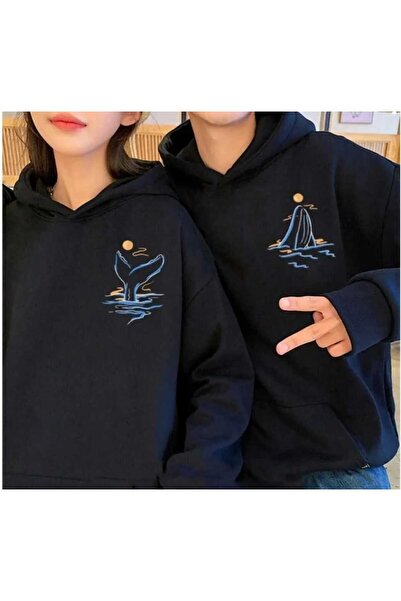 Hunors Sportswear & Company سترة رياضية مطبوعة من القطن موديل دلفين مزدوجة