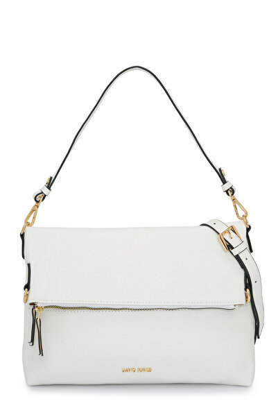 David Jones Crossbody Bag with Flap and Zipper Detail Dj260