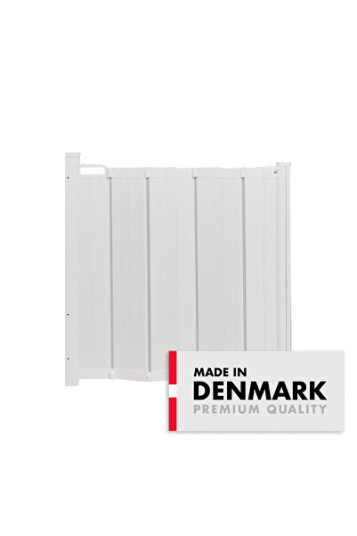Babydan Alma Katlanabilir Bebek ve Çocuk Güvenlik Kapısı 55 - 89 cm - Beyaz