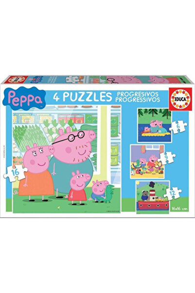 EDUCA Puzzle 6-9-12-16 pieces Peppa Pig 15918