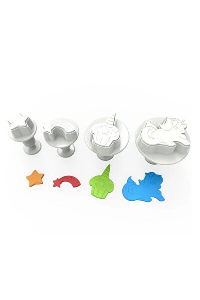 Dharst Set 3 decupatoare cu ejector - Unicorn
