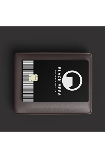 ACME LABS Credit Card Sticker Skin - Black Mesa ID Card Skin - Small Chip
