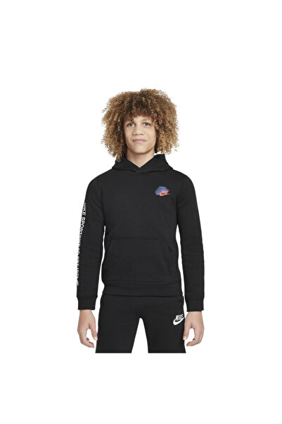 Nike Hanorac cu glugă B NSW SI FLC PO BB2 HM4339-010
