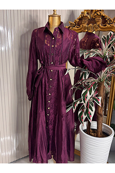 ŞEHRAZAT BUTİK ŞEHRAZAT TASARIM LİNDA DANTEL ELBİSE