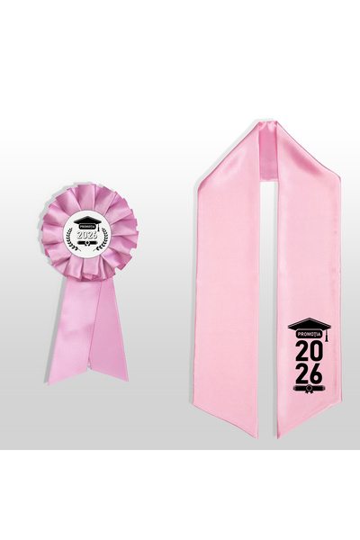 Toca Absolvire Graduation Sash and Ribbon, Personalized 2026, Ceremony/Celebration, End of Year, High School, College