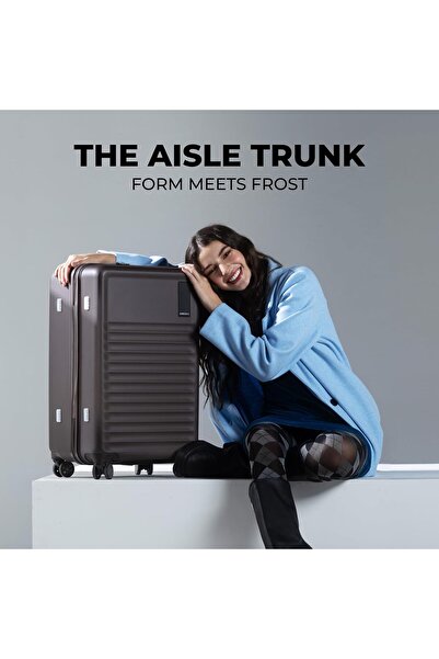 MOKOBARA The Aisle Trunk Luggage - 65 cm Check-in Medium (Cool Beans, Brown)