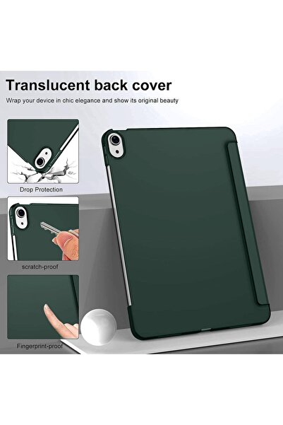 PRIMEEIGHT جراب iPad AIR من الجيل الرابع والخامس مقاس 10.9 بوصة، جراب Apple مقاوم للصدمات ومضاد للخدش، أخضر