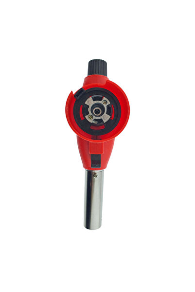 Flamex F227 burner head with piezo ignition, for bayonet type camping gas cylinders