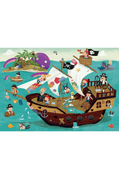 EDUCA Puzzle 50 de piese Puzzle Detectiv Pirați 18896