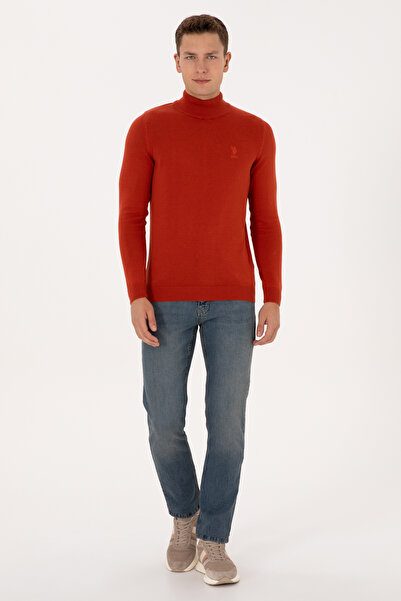 U.S. Polo Assn. Men's Tile Basic Sweater 50307783-Vr031