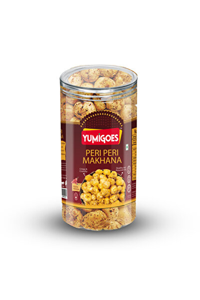 Yumigoes Peri Peri Makhana - Crispy & Crunchy - Rich in Calcium - No Palm Oil...
