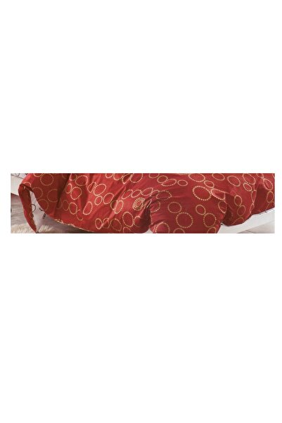 Casa New Fashion 100% Cotton Bedding Set, Red, 4 Pieces, 230 x 200 cm