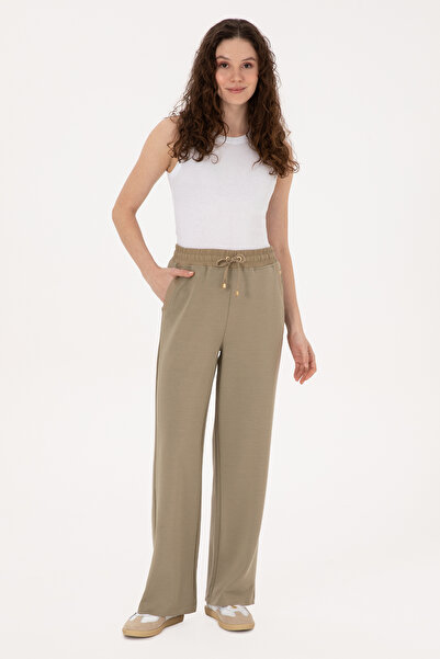 U.S. Polo Assn. Women's Light Khaki Sweatpants 50309428-Vr183