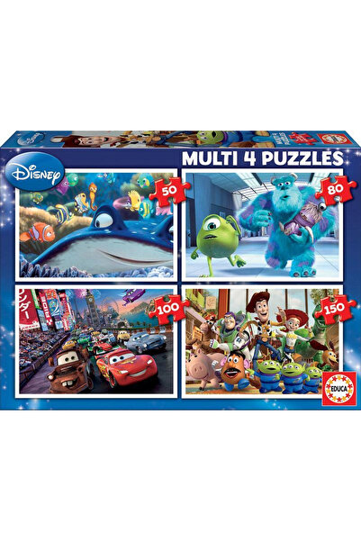 EDUCA Puzzle 50, 80, 100 and 150 pieces Multi Pixar 15615