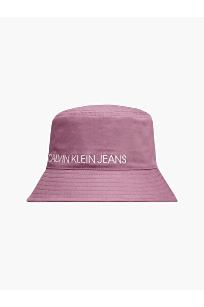 Calvin Klein LOGO BUCKET HAT Erkek Pembe Şapka